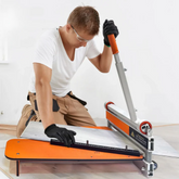13" Vinyl and Laminate Floor Cutter with Wheel
